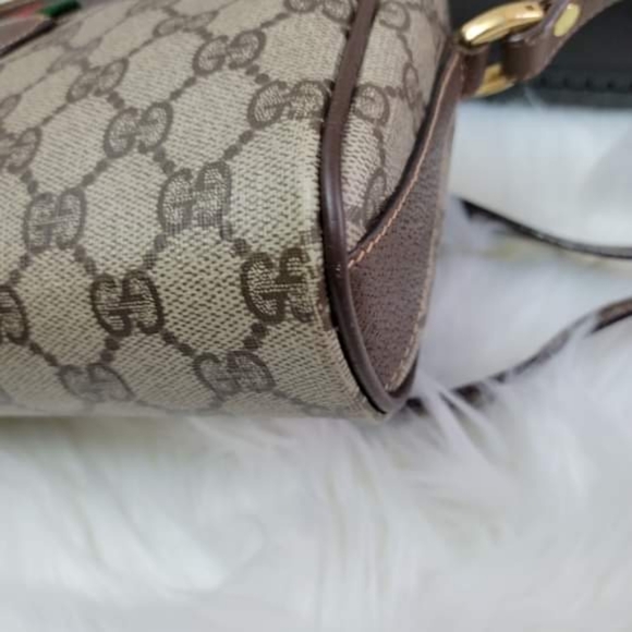 Gucci Vintage Crossbody - Authentic Monogram Web - Picture 5 of 11